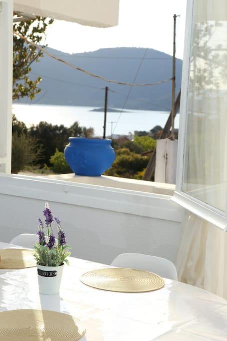White Villa In Olive Trees And Seaview To Panagia Almiropótamos المظهر الخارجي الصورة
