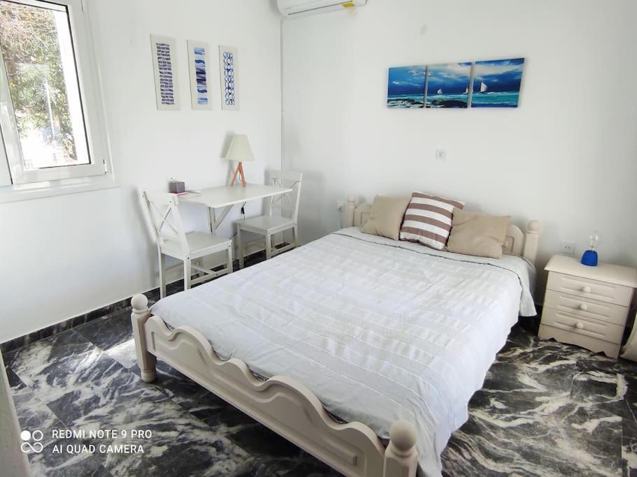 White Villa In Olive Trees And Seaview To Panagia Almiropótamos المظهر الخارجي الصورة