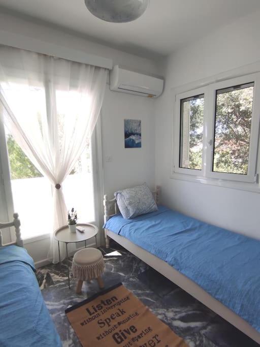 White Villa In Olive Trees And Seaview To Panagia Almiropótamos المظهر الخارجي الصورة