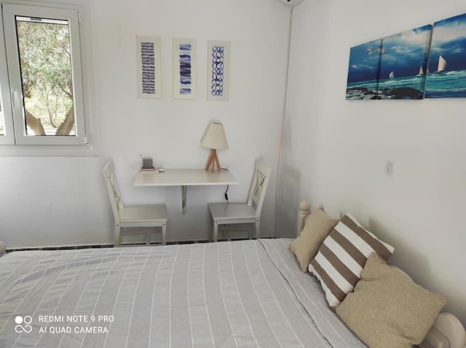 White Villa In Olive Trees And Seaview To Panagia Almiropótamos المظهر الخارجي الصورة