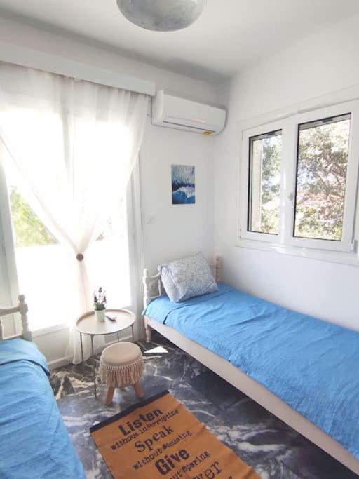 White Villa In Olive Trees And Seaview To Panagia Almiropótamos المظهر الخارجي الصورة