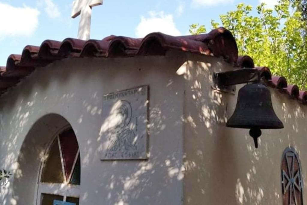 White Villa In Olive Trees And Seaview To Panagia Almiropótamos المظهر الخارجي الصورة